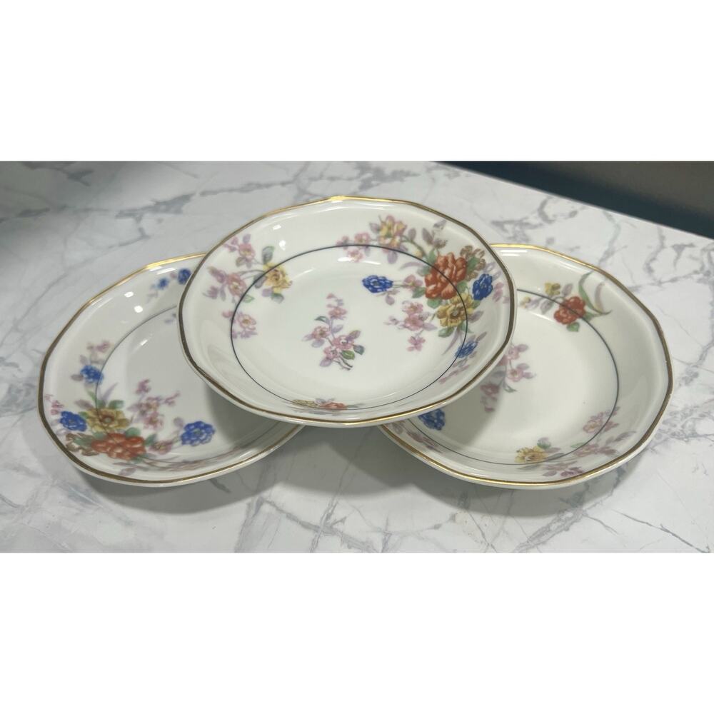 Theodore Haviland Limoges Jewel Berry Bowls Set Of 3